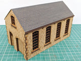 OO Gauge Pump House – JSModels Stone Boiler House Laser Cut Kit