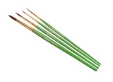 Model Paint Brushes – Humbrol Coloro Brush Pack (4 Brushes) for Model Railway Painting