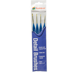 Model Railway Paint Brushes – Humbrol Detail Brush Pack AG4304 (4 Detailer Brushes)