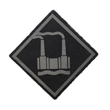 British Rail Depot Plaques Engraved Drinks Coasters | Slate | Railway Gifts