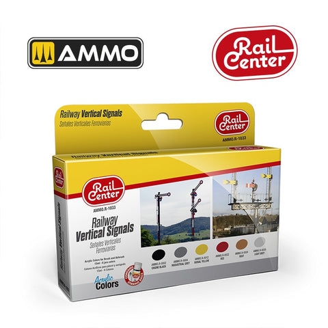 AMMO Rail Centre Rail Vertical Signals Paint Set MIGR1033