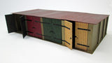 Ancorton OO Gauge Terraced Garages Kit - Laser Cut Wood