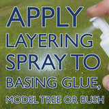 WWSCENICS Static Grass Layering Spray