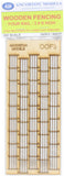 Ancorton OO Gauge 4 Rail Fencing Kit - Laser Cut Wood