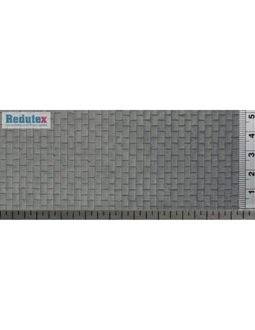 Redutex 076CL111 Platform | Self-Adhesive 3D Texture Sheet for HO/OO Scale