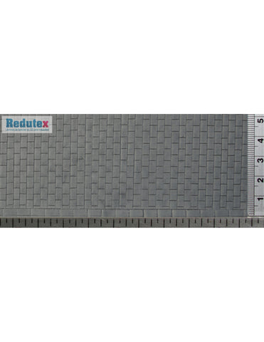 Redutex 076PA111 Platform of Train | Self-Adhesive 3D Texture Sheet for HO/OO Scale