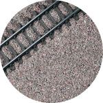 True To Scale OO Gauge Model Railway Track Ballast - Pink Grey