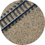 True To Scale OO Gauge Model Railway Track Ballast - Brown Grey
