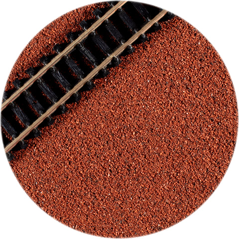 True To Scale N Gauge Model Railway Track Ballast - Lanarkshire Red Granite