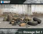 Rubicon Allied Stowage Set 1 - Plastic Model Kit