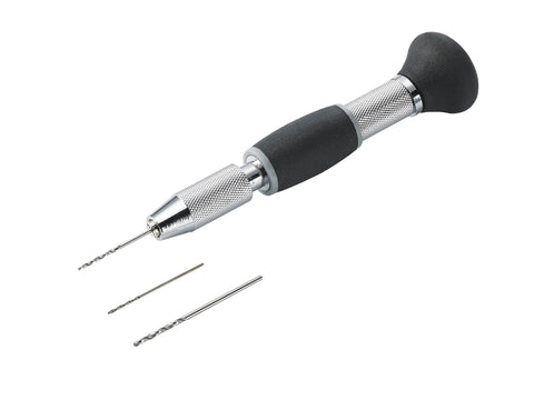 Hand Drill – Revell Precision Drill with 3 Bits (0.7 / 1.0 / 1.3 mm)