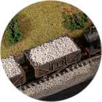 True To Scale OO Gauge Model Railway Wagon Load - Limestone