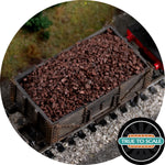 True To Scale OO Gauge Model Railway Wagon Load - Cleveland Iron Ore