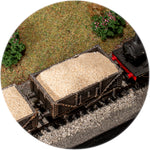 True To Scale OO Gauge Model Railway Wagon Load - Sand & Gravel