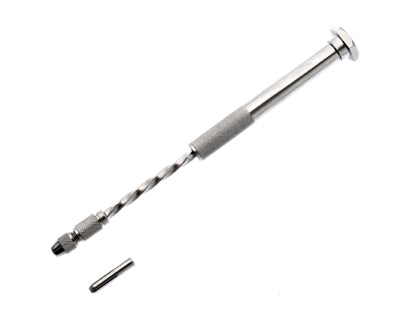 Expo Tools 75022 Archimedes PCB Drill — 0–1.0 mm Capacity, 2 Collets (185 mm) for Model Railway Detailing