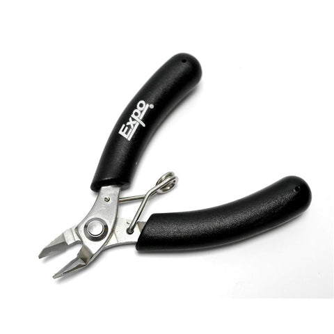 Expo Tools 75536 Micro Side Cutters — Stainless, Spring-Loaded (4 inch / 100 mm) for Model Railway Detailing