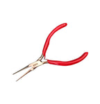 Expo Tools 75622 Needle Nose Pliers with Plain Jaws — 150 mm, Double Leaf Spring for Model Railway Detailing