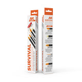 AK Interactive Survival Weathering Brushes Set (5 pcs) AKB101 | Perfect for all model railway weathering