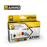 Mig BASIC COLOURS SET (ATOM20820) | 6 Essential ATOM Acrylics for Brush & Airbrush