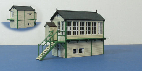 LCUT - LNER Signal Box - N Gauge Laser Cut Building Kit