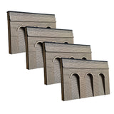 New Junction OO Retaining Wall 4-pack | Laser cut MDF kit