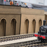 New Junction OO Brick Retaining Wall Section | Laser cut kit for model railways