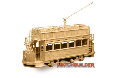 Matchstick Kit Electric Tram Car