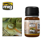 MIG Ammo Enamel Washes | Weathering washes for Railway Models 35ml