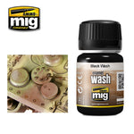 MIG Ammo Enamel Washes | Weathering washes for Railway Models 35ml