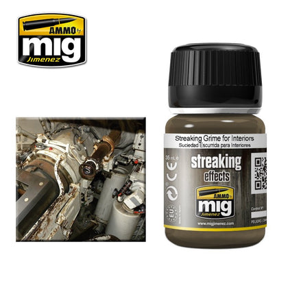 MIG Ammo Streaking Effects | 35ml Weathering Effects for Model Railways