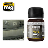 MIG Ammo Streaking Effects | 35ml Weathering Effects for Model Railways