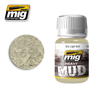MIG Ammo Heavy Mud | Realistic Mud Effects for Railway Models and Dioramas 35ml