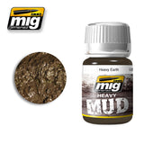 MIG Ammo Heavy Mud | Realistic Mud Effects for Railway Models and Dioramas 35ml