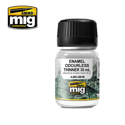 MIG2018 – Enamel Odourless Thinner (35ml) by MIG Ammo