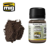 MIG Ammo Weathering Pigment | 35ml Weathering Powder for Model Railways