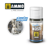 MIG Ammo Acrylic Wash 15ml | Weathering Wash for models