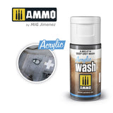 MIG Ammo Acrylic Wash 15ml | Weathering Wash for models