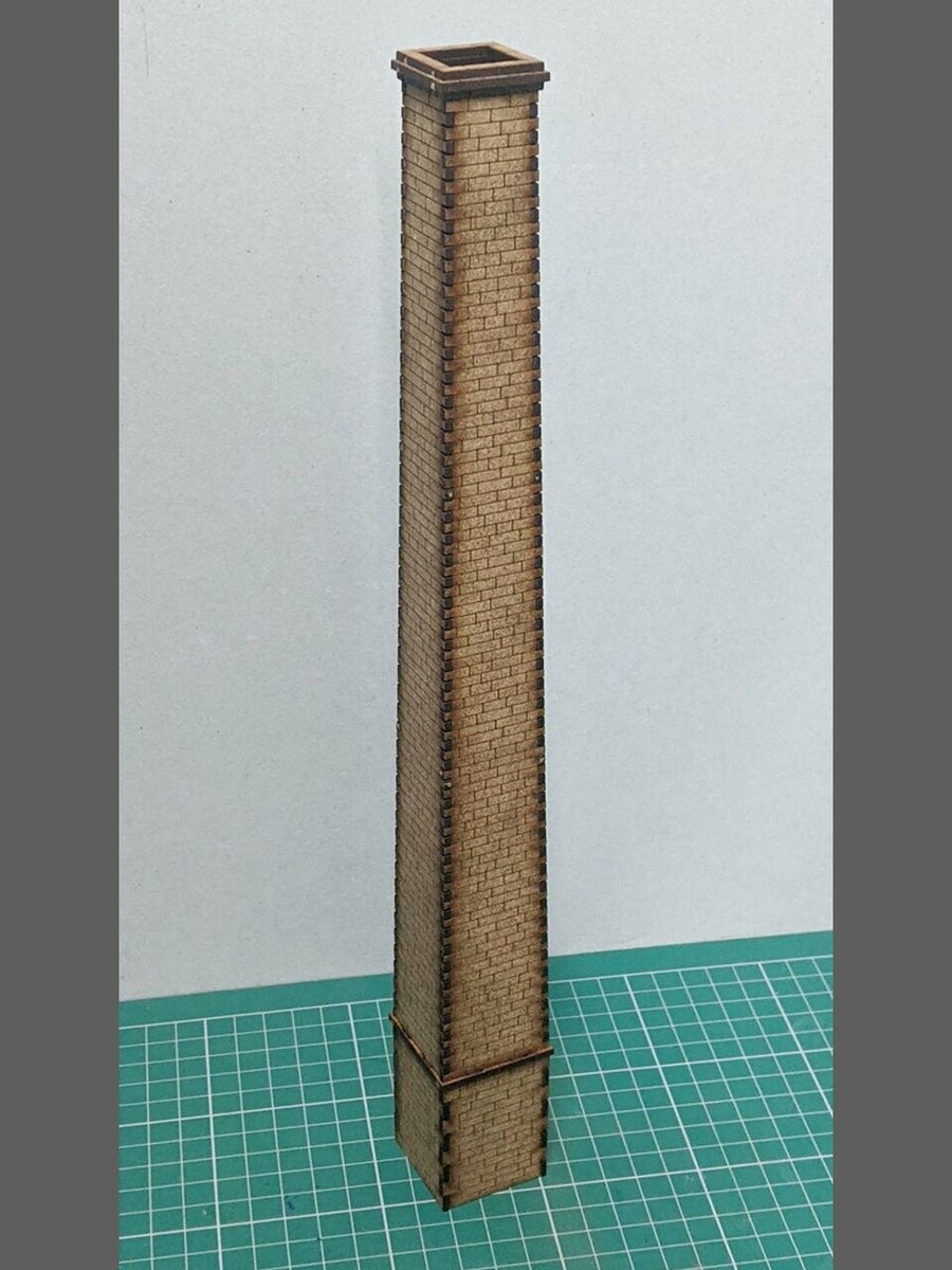 OO Gauge Chimney – JSModels Small Industrial Laser Cut Kit – RAILstuff