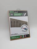 New Junction OO Brick Retaining Wall Sloping Section (RIGHT) | Laser cut kit for model railways