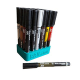 RAILstuff 24 Slot Paint Marker Holder for AK Real Colors & Acrylic Paint Pens