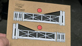 New Junction OO Gauge Level Crossing Gates (NJLC1) | Laser Cut Kit