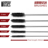 Green Stuff World Airbrush Cleaning Brushes Set