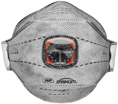 SpringFit™ FFP3 Face Mask with Typhoon Valve | Safe Airbrushing Mask for Modellers