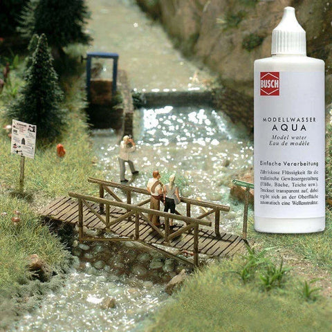 Busch Aqua 7589 Model Water | Pourable water effect for model railway layouts