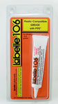 Labelle 106 Plastic-Compatible Grease | PTFE Lubricant for Model Trains & RC Models