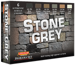 LifeColor Model Diorama Stone Paints Set