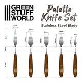 Green Stuff World Palette Knife Tools Set