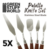 Green Stuff World Palette Knife Tools Set