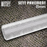 Green Stuff World Hobby Roller Sett Pavement 15mm