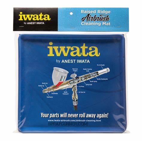 Airbrush Cleaning Mat – Iwata CL200 Raised Ridge Maintenance Surface